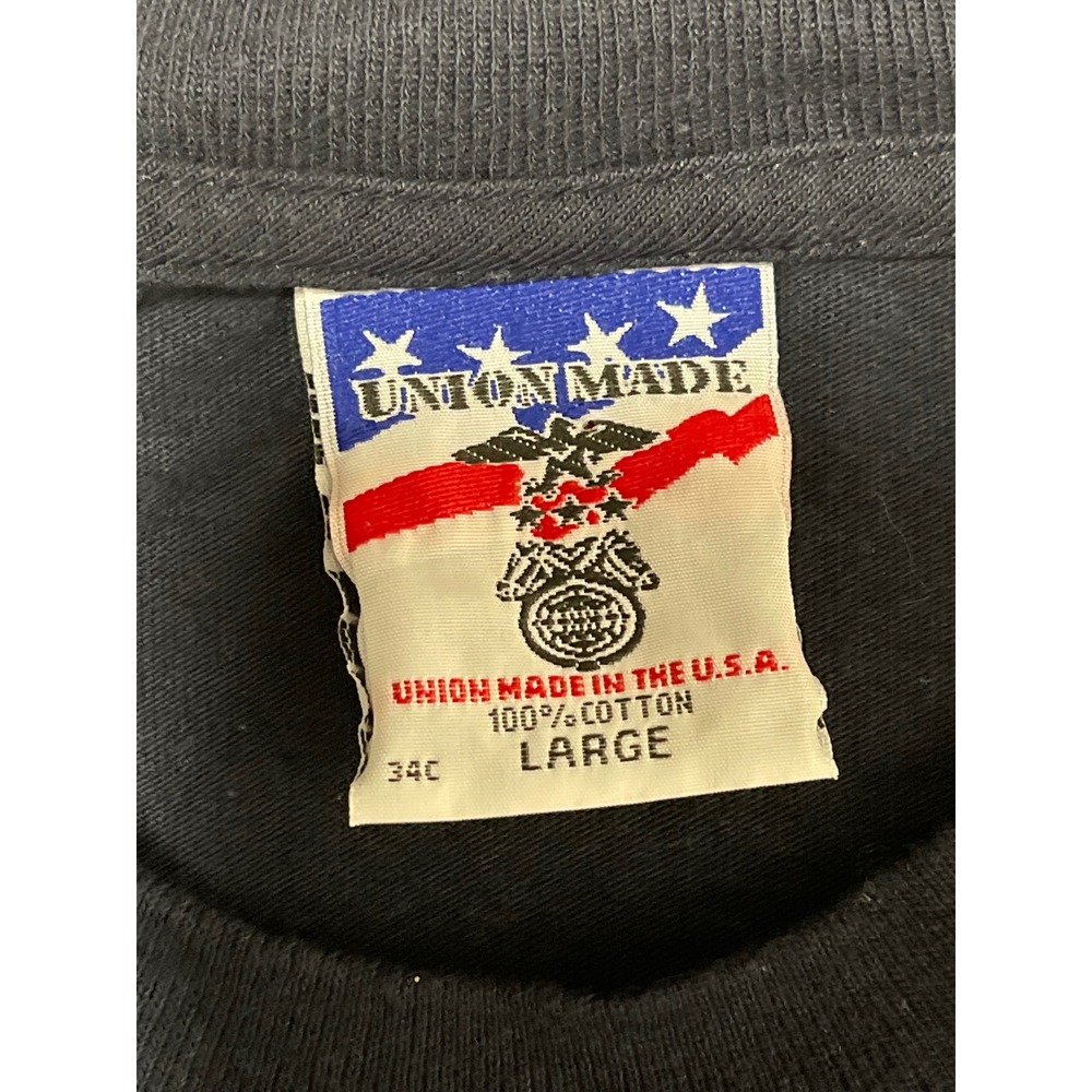 Teamsters Local 104 Arizona Retiree Pocket Tee Mens Large Navy Union Made - Picture 6 of 11